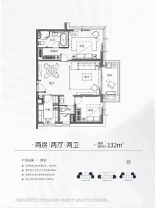 前海中集国际公寓户型图  第2张