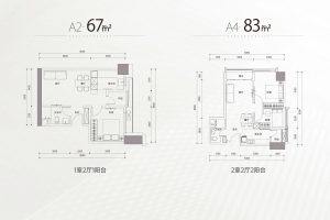 深业世纪山谷户型图  第2张