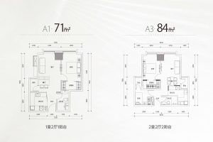 深业世纪山谷户型图  第1张