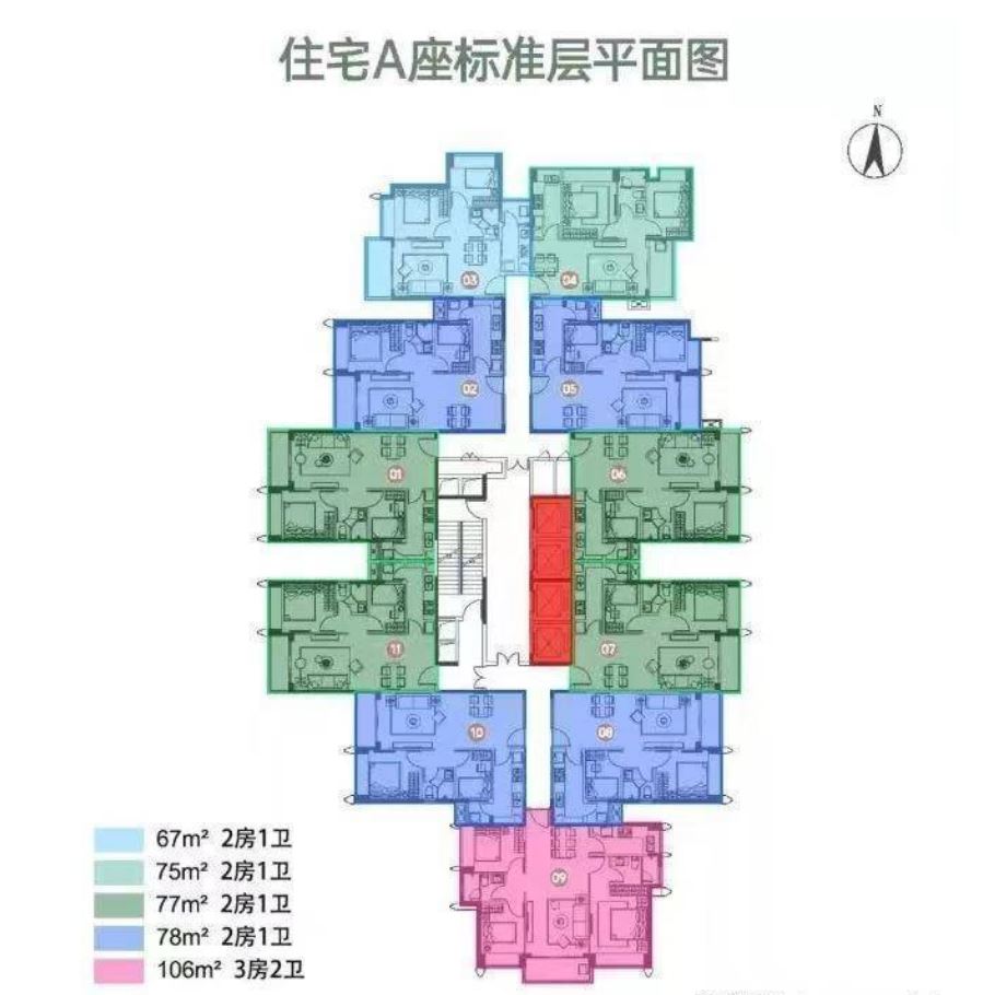 深圳京基山海公馆户型面积，价格，位置等资料 房产快讯 第9张