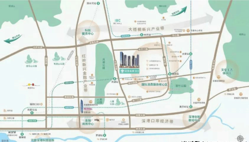 深圳罗湖新楼盘京基水贝时代仅约4.3万平起，总价约140余万起 房产快讯 第9张