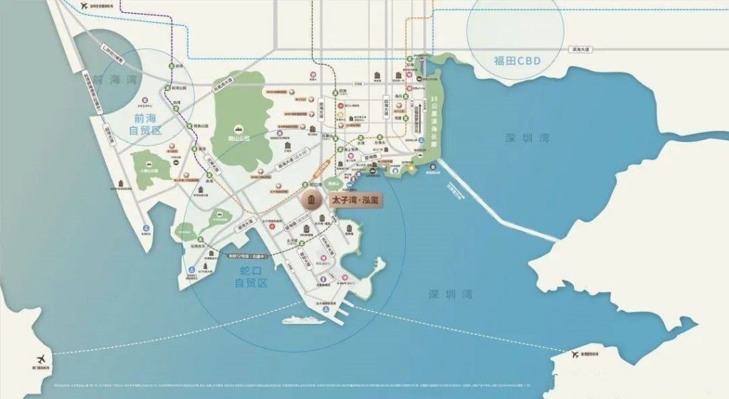 深圳太子湾108府面积为240至330平米4.5米层高空间开阔 房产快讯 第7张