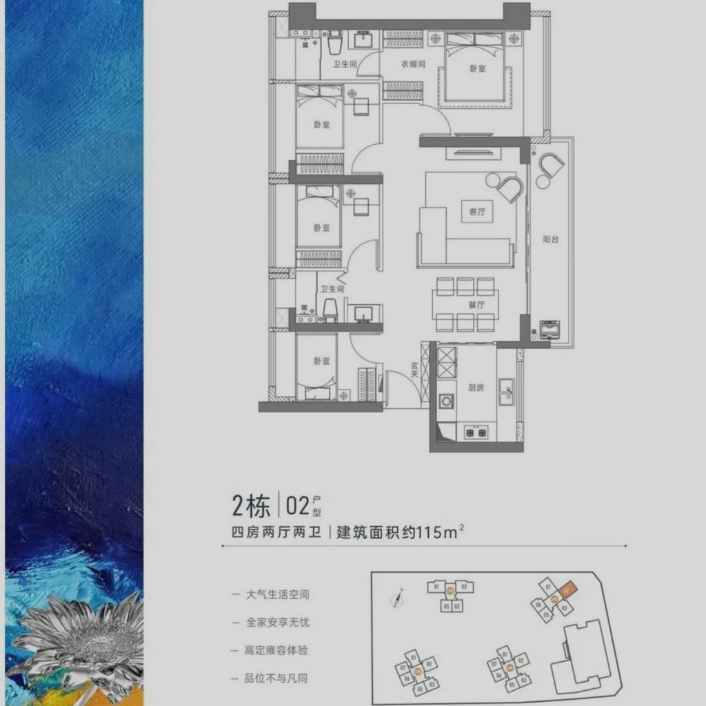 深圳宏发悦云住宅户型图，面积，价格详情 房产快讯 第2张