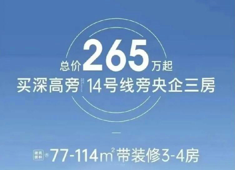 深圳中海寰宇珑宸花园房价｜精装约3.5万起 房产快讯 第6张