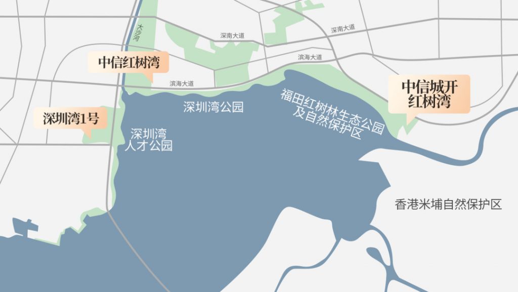 深圳中信城开红树湾，福田核心区，以小户型为主 房产快讯 第6张