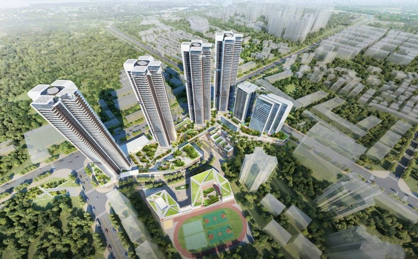 深圳勤诚达誉府位于龙岗中心备案房价约3.77万