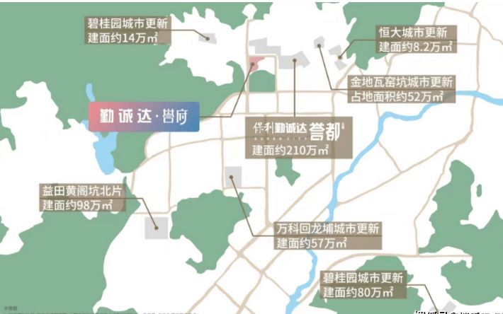 深圳勤诚达誉府位于龙岗中心备案房价约3.77万 房产快讯 第3张