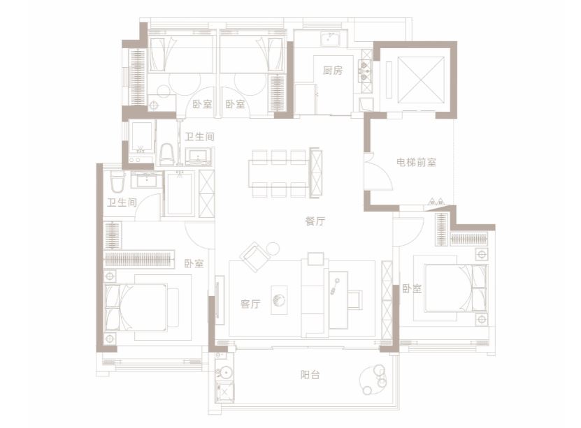 深圳房产保利招商龙誉楼盘户型图，楼盘介绍 房产快讯 第4张